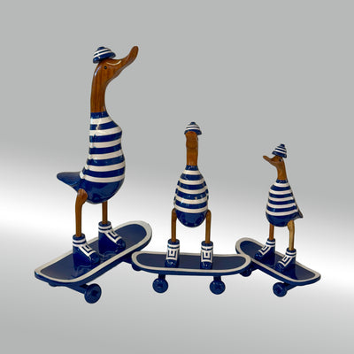Ente Skateboarder groß »Keegan« Board mit rollenden Rollen  ca. 57 cm hoch