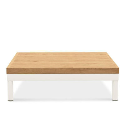 Table d'appoint Lisse en teck et aluminium