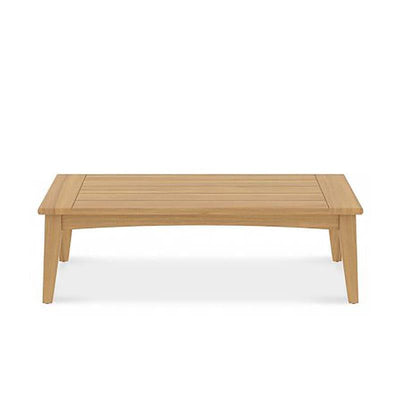 Piedra Kaffeetisch rechteckig 130 x 70 x 40cm Zertifiziertes Teakholz GRADE A