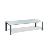 Marikk Deluxe  Frontausziehtisch 300/240/180x100cm Keramikplatte + Edelstahl pulverbeschichet +Rollen