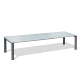 Marikk Deluxe  Frontausziehtisch 300/240/180x100cm Keramikplatte + Edelstahl pulverbeschichet +Rollen