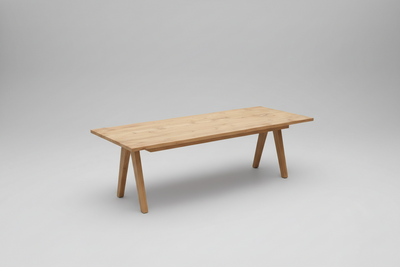 Table de bord Stor Tree 280 x 95-105 x 75,9 cm en teck avec structure en aluminium ou en teck
