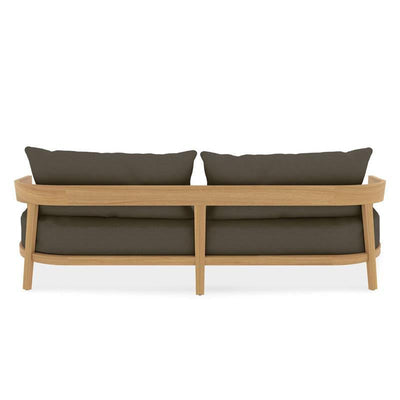 Canapé Vento en teck 3 places 240 x 86,3 x 67 cm