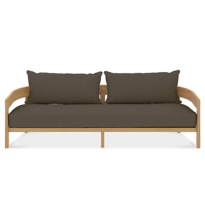 Canapé Vento en teck 3 places 240 x 86,3 x 67 cm