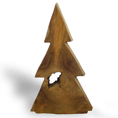 Teakholztannenbaum groß  - ca. 36 cm hoch