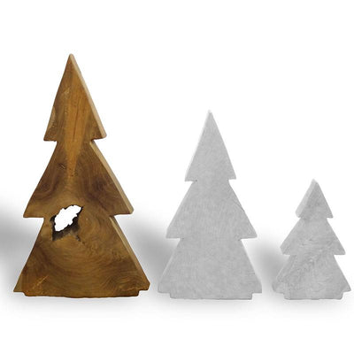 Teakholztannenbaum groß  - ca. 36 cm hoch