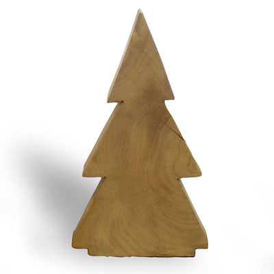 Teak Christmas tree medium - approx. 31 cm high