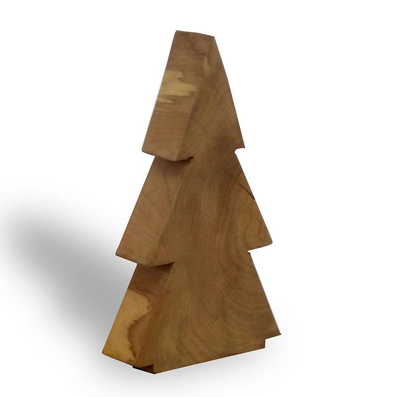 Teak Christmas tree medium - approx. 31 cm high