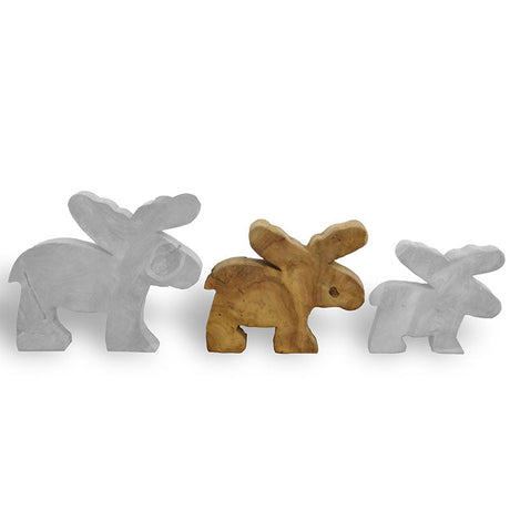 Teakwood moose medium - approx. 25 cm