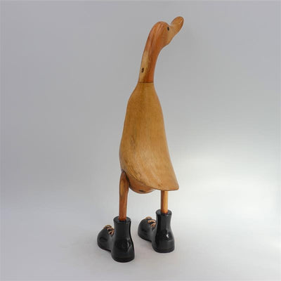 Canard "Charlotte" - grand montant marron avec chaussures noires
