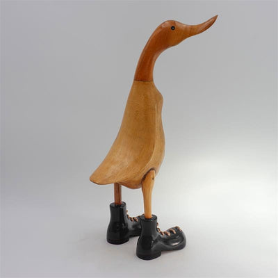 Canard "Charlotte" - grand montant marron avec chaussures noires