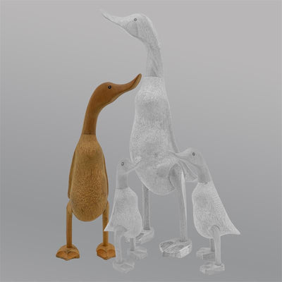 Canard "Anna" - grand montant beige-marron sans chaussures