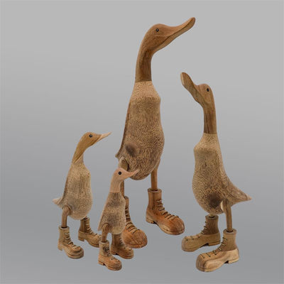 Duck »Bastian« - medium beige-brown upright with shoes