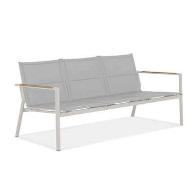 Gazelig Sofa 3-Sitzer  180,2 x 77 x 80cm Aluminium und Batyline