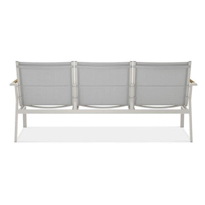Gazelig Sofa 3-Sitzer  180,2 x 77 x 80cm Aluminium und Batyline
