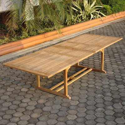 Florida Set 300 consisting of Florida double extension table 300/250/200x110 and Florida high back chairs