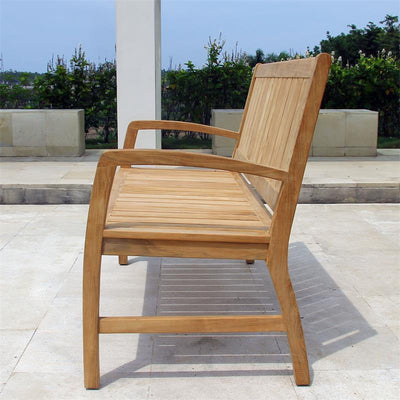 Banc Corona 180 cm - Teck certifié GRADE A