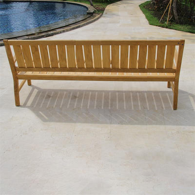 Banc Corona 200 cm - Teck certifié GRADE A