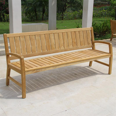 Banc Corona 200 cm - Teck certifié GRADE A