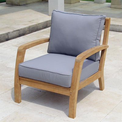 Corona Lounge Set bestehend aus 1x Sessel und 1 x 2-Sitzer Sofa einschließlich Polster in Sunproof