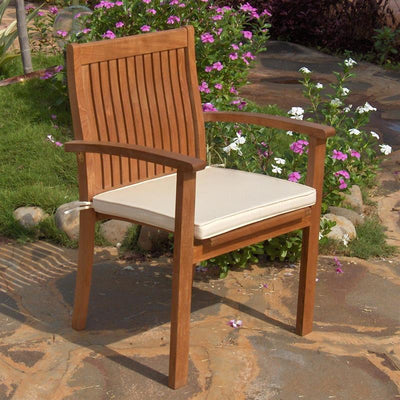 Seat cushion stacking chair 50 x 48 cm SunProof for Madison Moselle Trent Florence Zilart