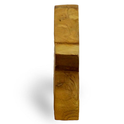 Teakholzstern klein - ca. 20 cm hoch
