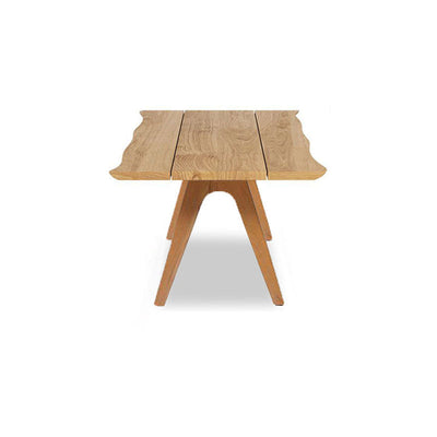 Table de bord Stor Tree 190 x 95-105 x 75 cm en teck avec structure en aluminium ou en teck